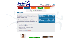 Desktop Screenshot of abetterupersonaltraining.com